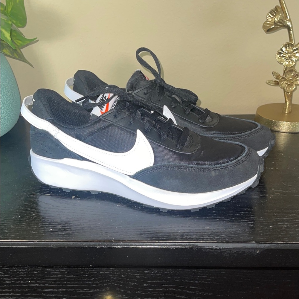 Black and White Nike Sneakers